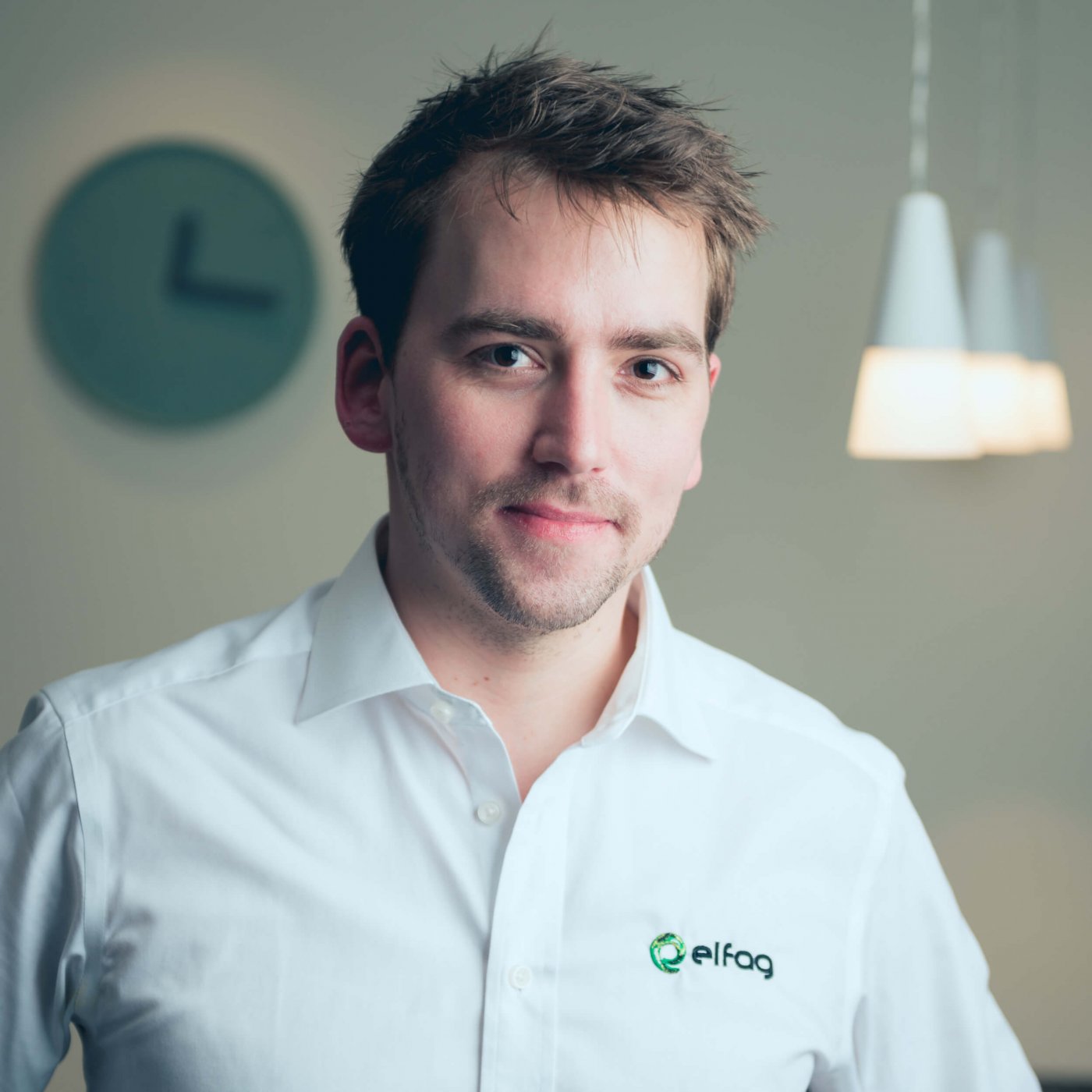 Portrettbilde av Elfag-elektriker Philip Eliassen