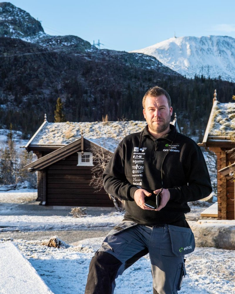 portrett av øyvind kaasa fra hjartal elektro