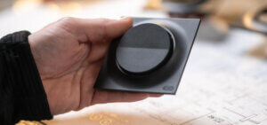 Elko One lysbryter i svart utførelse.