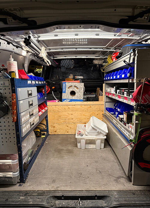 VMI-lageret til Fjøselektrikeren.